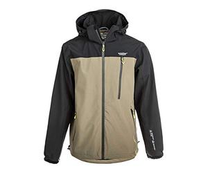 WEATHER REPORT Chaqueta funcional Delton W-PRO15000 para hombre con revestimiento respetuoso con el medio ambiente (libre de PFC), 5056 Tarmac, L