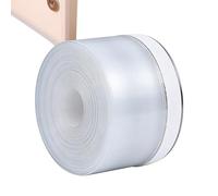 Weather Stripping Sealing - Silicone Door Strip, 16-Foot Adhesive Silicone Insulation Tape, Windproof Door and Window Sealing Strip for Shower Glass, Bedroom Doors, Home, Dorm, Office, and Apartment