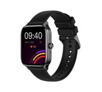 Weather Updates Heart Rate Blood Pressure Monitoring Women?s Health Sports Modes Bluetooth Calls Fashion Design Smartwatch Black