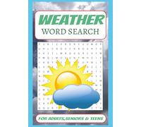 Weather Word Search Puzzle Book: 6x9 inch all about the weather. 50+ puzzles....Gift for vacations, holidays, and leisure times.