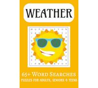 Weather Word Search Puzzle Book: Weather Word Searches with Easy-to-Read Print - Puzzles About Storms, Seasons, Clouds, and More | 6x9 Inches, 110 ... Holidays, Vacations, or Relaxing Free Time