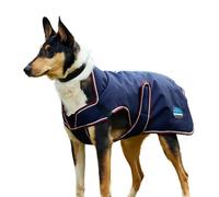 Weatherbeeta 2025 Comfitec Premier Deluxe Waterproof Dog Coat 1028800 - Navy/Burgundy Size - 60CM
