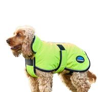 Weatherbeeta 2025 Comfitec Reflective 300D Deluxe Showerproof Dog Coat 1029050 - Yellow Size - 75CM