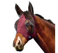 WeatherBeeta 2026 Comfitec Deluxe Stretch Fly Mask with Ears 1029984 - Burgundy/Black