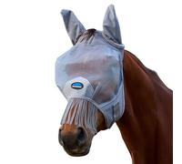 WeatherBeeta 2026 Comfitec Fine Mesh Fly Mask with Ears & Tassels 1029982 - Grey