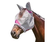 Mascarilla anti-moscas para caballo con protección de orejas Weatherbeeta Comfitec Deluxe Durable Mestizo