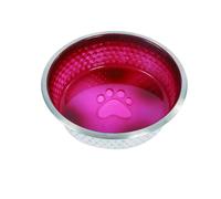 Weatherbeeta - Cuenco de acero inoxidable base antideslizante Shade para perros