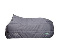 WeatherBeeta Green-Tec Liner - Alfombra mediana para caballo, color gris, 4 pies