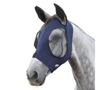 WeatherBeeta Protector de ojos elástico de lujo con orejas, azul marino/negro, sangre caliente