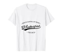 Weatherford Texas Peach Capital para Mujeres y Hombres Camiseta