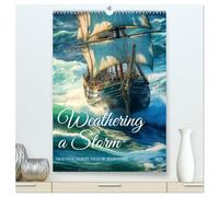 Weathering a Storm (High Quality Premium Wall Calendar 2026 DIN A2 portrait),CALVENDO 12 Month Wall Calendar: Set sail on a journey of adventure and beauty