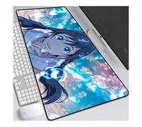 Weathering with you Anime Alfombrillas de Ratón - Gaming Mousepad 900x400mm, 3mm Base de Goma Antideslizante, Superfície con Textura Especial, Compatible con ratón láser y óptico, para PC y Laptop, A