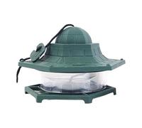Weatherproof Bird Feeder, Wild Bird Feeding Bowl, 5.91x5.12x3.54 Inches ABS Garden Feeder with Material, Outdoor Accessory, Patio Ornament with Functional Design, Birds Feeding for Backyard Balcony