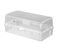 Weatherproof Electrical Box - Snowproof Electric Vehicle Charging Power Strip Box | Waterproof Cable ManagementBox | Anti-Theft Multifunctional Weather Proof PlugBox with Lock for Outlet,socket