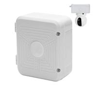 Weatherproof Junction Box, 4.53x4.13in Outdoor Cable Storage, Electronics Protection Case, Authentic Waterproof Material, Easy Mount Design for Workshop, Media, Rv, Security, Pump
