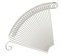 Weatherproof Metal Plant Markers, 30cm, 30-Pack Stainless Steel Garden Tags, Rust Resistant Stake Holders for Herbs, Potted Flowers, Outdoor Borders