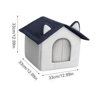 Weatherproof Pet House - Insulated Outdoor Shelter for Cats, Kittens, Stray Pets, and Small Dogs, Winter Bed for Cold Weather, Indoor and Outdoor Hideaway Providing Warmth, Comfort