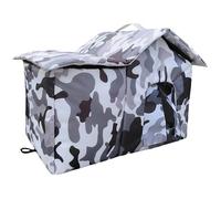 Weatherproof Pet Shelter - Versatile Outdoor Cat House, Heavy Duty Feline House for Small Medium Cats, Warm Outside Pet Home Cats Shelter, Insulated Cat Home for Garden Garage Patio Barn
