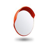 Weatherproof Shatterproof Outdoor Convex Safety Mirror Car Wide Angle Blind Spot,75CM