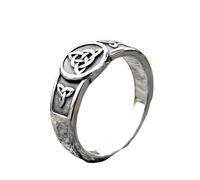 Weav Anillo De Nudo De Bruja, Cruz Wiccan, Nudo Celta, Anillos De Mujer, Brujería, Amuleto De Protección De Buena Suerte, Joyería Vintage