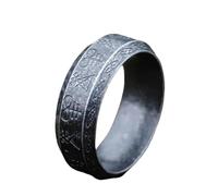 WEAV Nuevo Anillos Góticos Con Sello De Satán De Lucifer, Anillos De Sello Punk Para Hombres Y Mujeres, Joyería Pagana Vintage