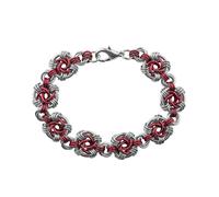 Weave Got Maille Marsala Swirls Chain Maille Bracelet Kit