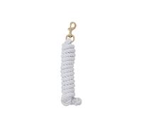 Weaver Cuero Blanco Algodón Cuerda con Latón Sólido 225 Snap, Blanco