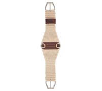 Weaver Leather 100% Mohair 27 Strand Roper Cinch con Jeremiah Watt Hardware