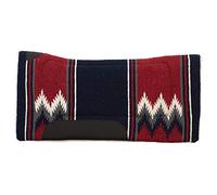Weaver Leather 32X32 CONTRD Acrylic Pad,BU/NV Almohadilla de sillín, Unisex, Borgoña/Marino, 32" L x 32" W-1" Thick