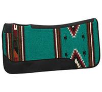 Weaver Leather 35-1677-s4 Almohadilla de Fieltro contorneada de un Solo Tejido, patrón Turquesa, 32" X 32"