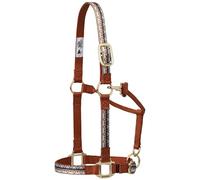 Weaver Leather Adjustable Patterned Nylon Horse Halter, Medium, 35-6785-259, Trekking West