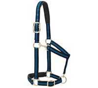 Weaver Leather Caballo Acolchado de Nailon Ajustable, Azul, 1 Pulgada Promedio