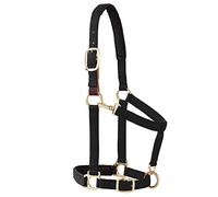Weaver Leather Cabestro Acolchado Ajustable para Barbilla y Garganta, 1 Pulgada Promedio de Caballo o Tiro de un año