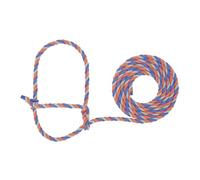 Weaver Leather Cabestro de Cuerda para Ganado, Azul/Coral/Gris, 7 pies