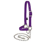 Weaver Leather Cabestro de ovejas Ajustable de Nailon con Cadena de Plomo púrpura Jazz, Promedio