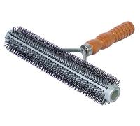 Weaver Leather Cepillo de ganado de amplia gama, plata/morado