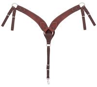 Weaver Leather Collar de Pecho Working Tack Roper, castaño Dorado