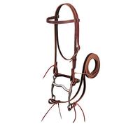 Weaver Leather Latigo - Correa de Piel con Hebilla para mejillas