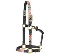 Weaver Leather Nylon Crimson Adjustable Chin and Throat Snap Halter, Small, Unisex, Azteca carmesí, S