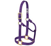 Weaver Leather Original - Cabestro de Caballo de Nailon no Ajustable, Grande, Color Morado
