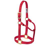 Weaver Leather Original - Cabestro no Ajustable, 35-7004-RD, Rojo, S Horse