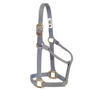 Weaver Leather Original Non-Adjustable Halter, 1" Small, Unisex, Gris, S Horse