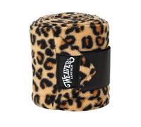 Weaver Leather Polo Leg Wraps, 4 PK, Leopard Cuidado de Las piernas, Unisex, 4-1/2" W x 9' L