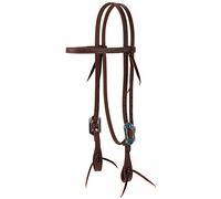 Weaver Leather Protack TU Flower B/BND HDSTL - Cabestro de Piel para Adultos (Unisex, Piel barnizada)