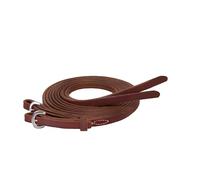 Weaver Leather Stacy Westfall ProTack - Rienda Dividida con Aceite, 50-1782, marrón, 5/8-Inch x 8-Feet