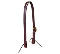 Weaver Leather Working Cowboy - Cabezal de latón Macizo, Color marrón, 10-0505, Brass Hardware, 1 Inches