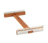 Weaving, Adjustable Wooden Frame Tapestry Long Tail Hand Craft Sewing Weaving Tool Design, Durable DIY Textile Kit, for Home School Art Class Workshop Studio Family Craft Holiday