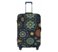Weaving in The Clear River - Funda de equipaje de viaje con estampado bohemio y patrones personalizados, resistente al polvo y los arañazos, Espléndido, S, Maleta