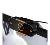 Web Camera - Cámara USB, Webcam para streaming | Webcam portátil con enfoque automático con amplio ángulo de visión, vídeo nítido y fluido, sin controladores para ordenador PC de sobremesa