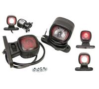Web Truck 2 x LED luz de posición pequeña 12-24V, 2 colores: blanco, rojo, para camión coche remolque, caravana etc.